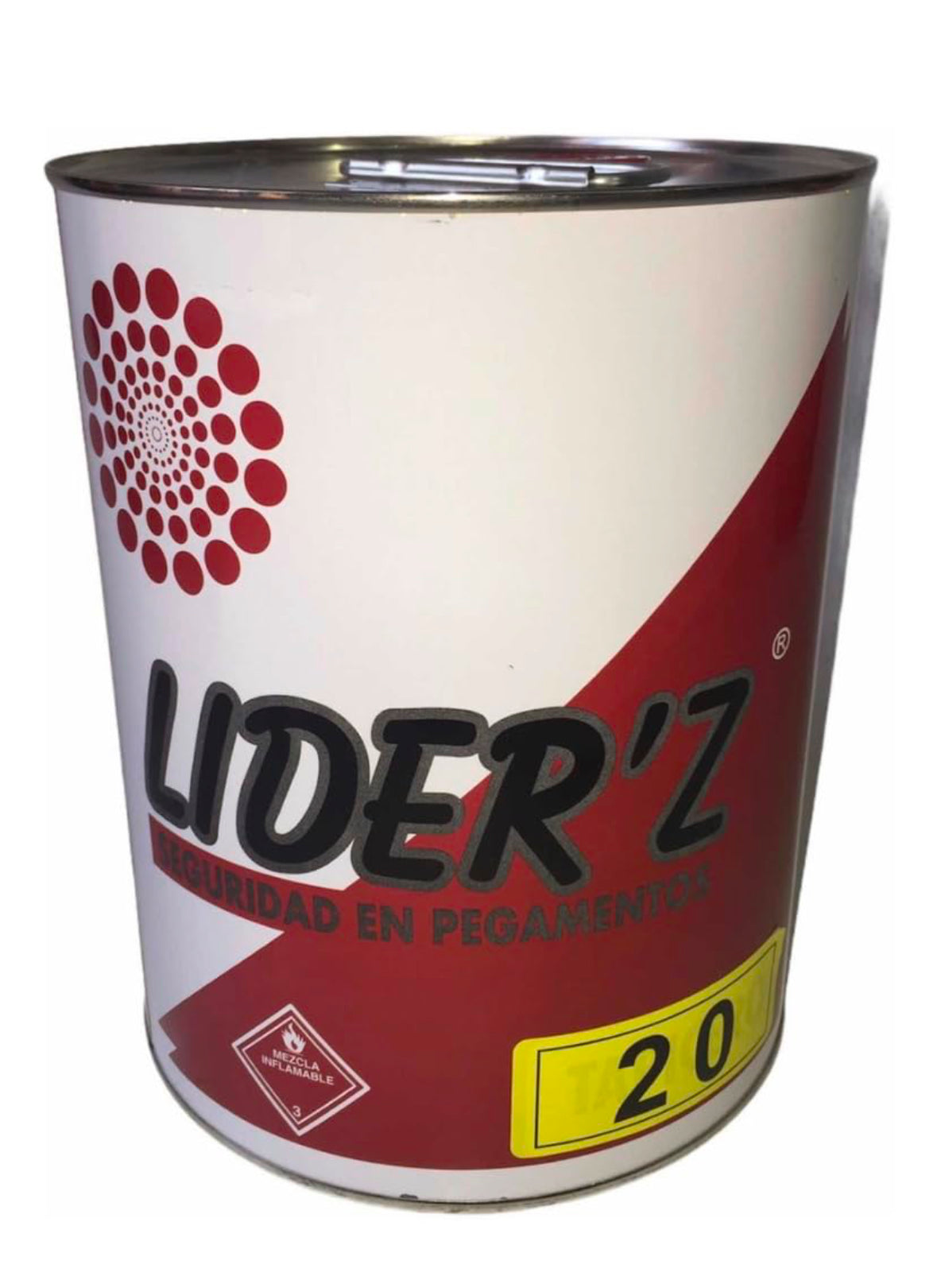 Pegamento De Contacto Liderz Mod Z20 Color Amarillo 4 Litros