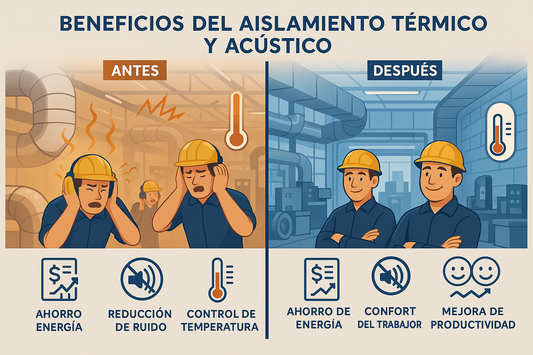 ¿Beneficios del Aislamiento Térmico-Acústico?