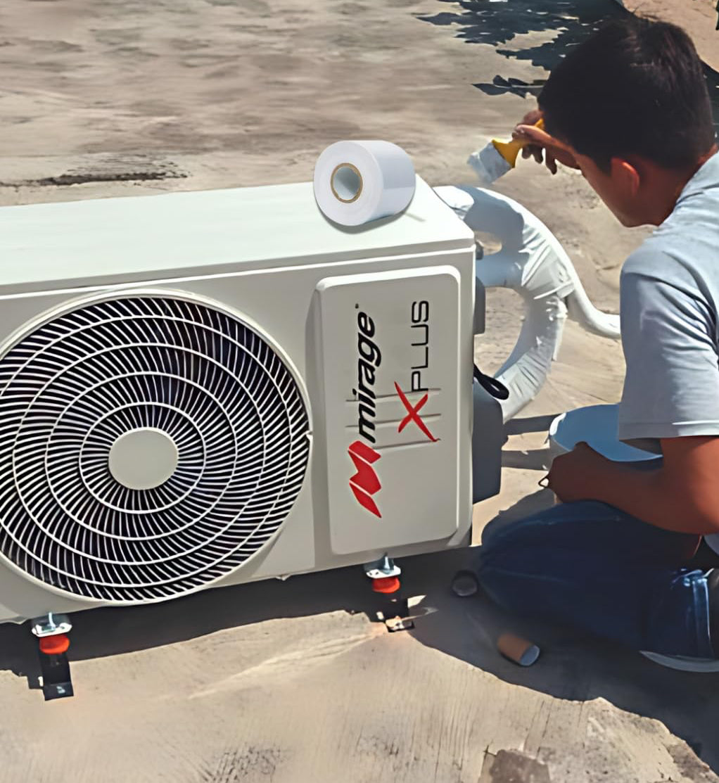 Cinta Momia Para Aire Acondicionado de 50 Metros de Largo X 2 Pulgadas de Ancho 0.17 milímetros de Grosor para Armaflex