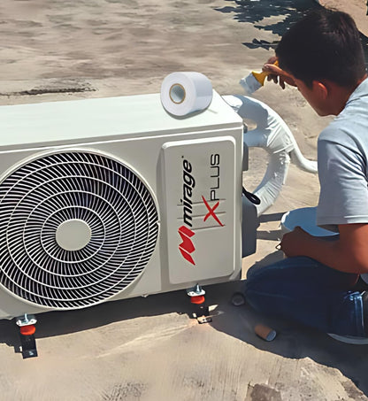 Cinta Momia Para Aire Acondicionado de 50 Metros de Largo X 2 Pulgadas de Ancho 0.17 milímetros de Grosor para Armaflex