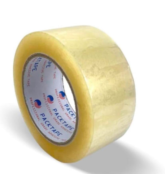 Cinta Adhesiva Transparente o Diurex para empaque y embalaje 48 Mm X 150 Mts Mca. Packtape