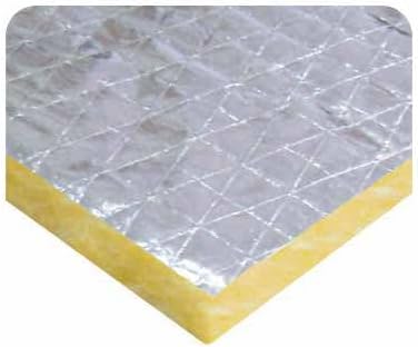 Aislante Térmico Acústico Fibra de Vidrio Con Aluminio De 1 1/2” . Owens Corning