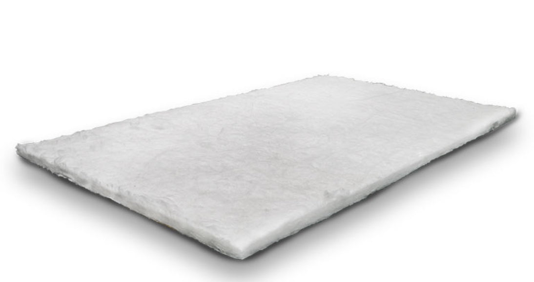 Aislante Térmico Para Hornos y Estufas de Fibra de Vidrio TRS 61 centímetros de ancho X 2” de espesor hasta 538°C