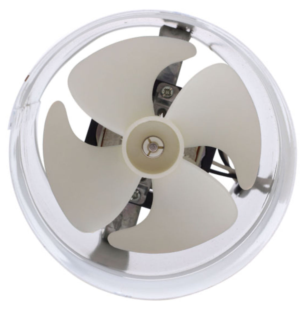 Extractor De Aire Tubo Axial De 6 Pulgadas Aspas Plásticas, Ventilador de Escape de Humo, HVAC
