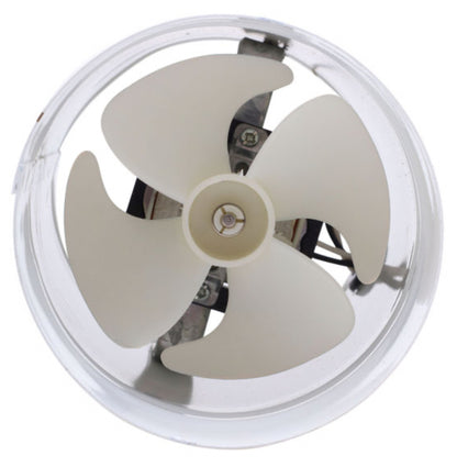 Extractor De Aire Tubo Axial De 6 Pulgadas Aspas Plásticas, Ventilador de Escape de Humo, HVAC