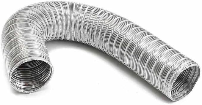 Ducto Flexible De Aluminio De 2.44 Metros de Largo HVAC
