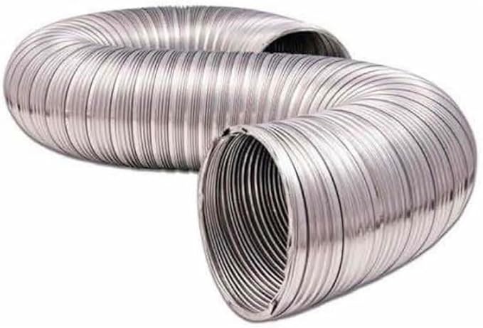 Ducto Flexible De Aluminio De 2.44 Metros de Largo HVAC