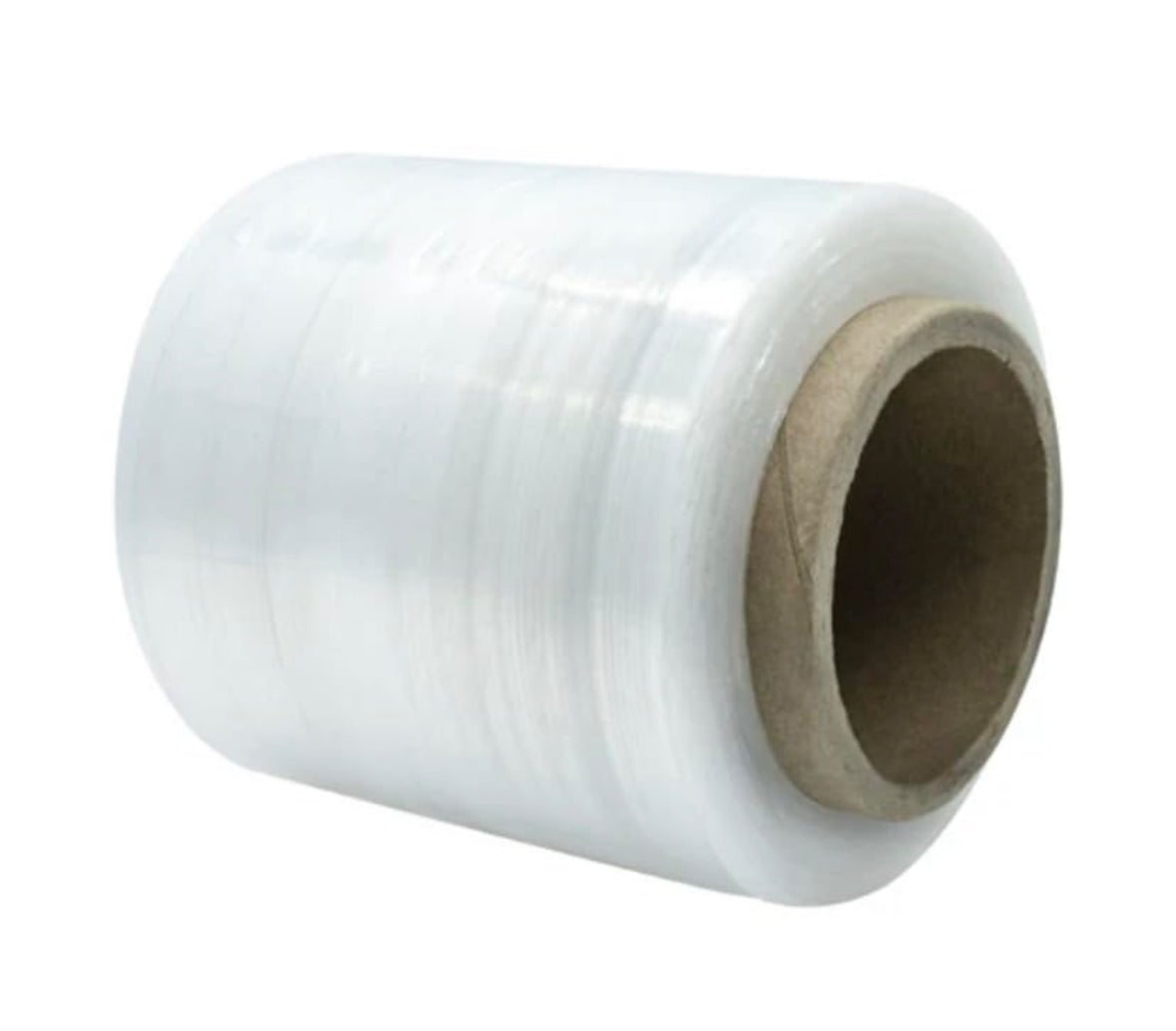 Película stretch, Rollo de emplaye o Playo para envolver, empaque y embalaje, plástico estirable para envolver productos, stretch film 5 pulgadas, calibre 60, 300 metros de largo
