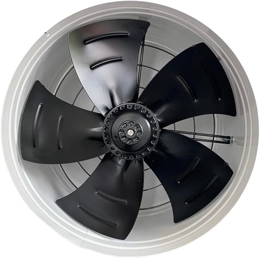Extractor de Aire Tubo Axial Industrial de 8 Pulgadas de Diámetro, Ventilador de Escape de Humo, HVAC, Mca. Ventek
