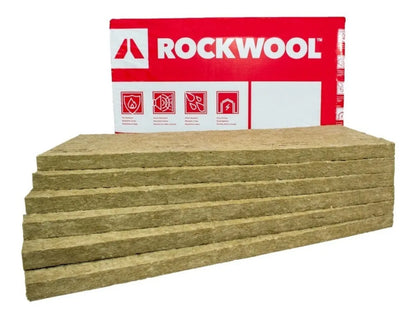 7 Placas de Lana Mineral Térmico Acústico de 2” de espesor X 1.22 M X 61 CM (6lb/ft3)