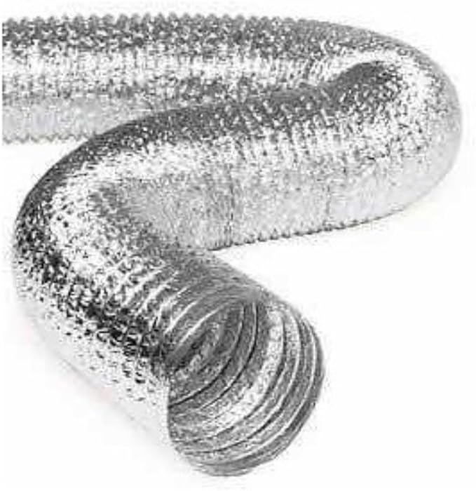 Ducto Flexible Para Aire De 7.62 Metros de Largo, Circular, HVAC