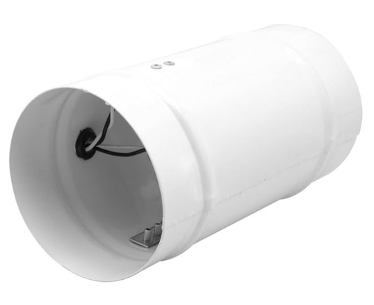 Extractor De Aire Tubo Axial De 4 Pulgadas Aspas Plásticas, Ventilador de Escape de Humo, HVAC