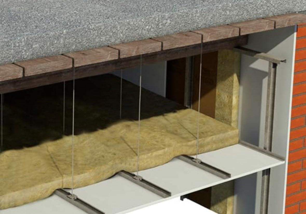 2 Rollos de Aislamiento Térmico y Acústico de Lana Mineral de 15.24 M X 61 CM X 2" URSA