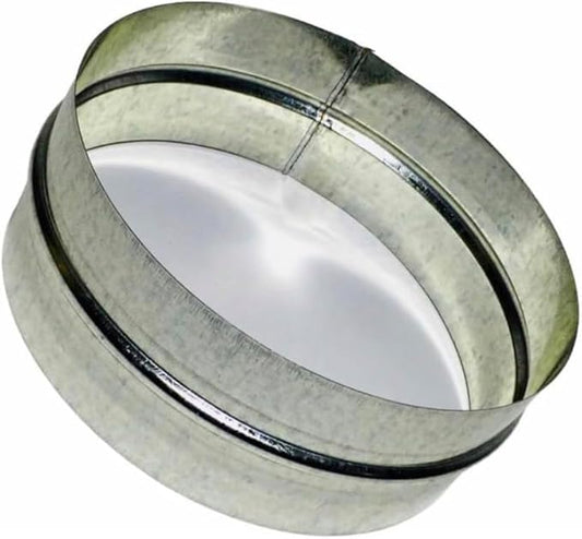 Niple Para Conexión De Ducto Circular Para Aire De Lamina Galvanizada Calibre 26