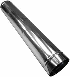 Yarda Ducto Circular Galvanizado Calibre 26 Para Ventilación y Extracción